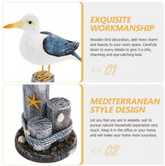 Coastal Birds 2 pcs (1 small 1 big )