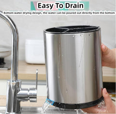 Stainless Steel Rotating Spoons Holder ( Spoons not included )