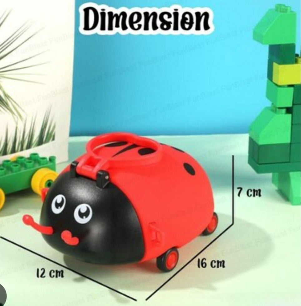 Lady Bug Water Bottle 550 ml