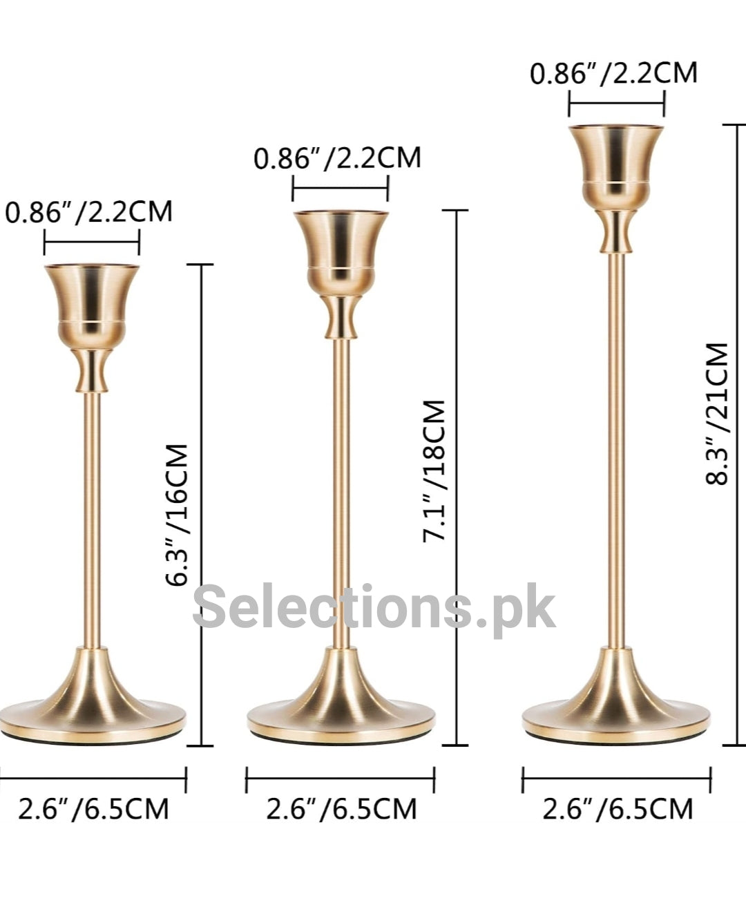 Candle Stand  (3pcs set)
