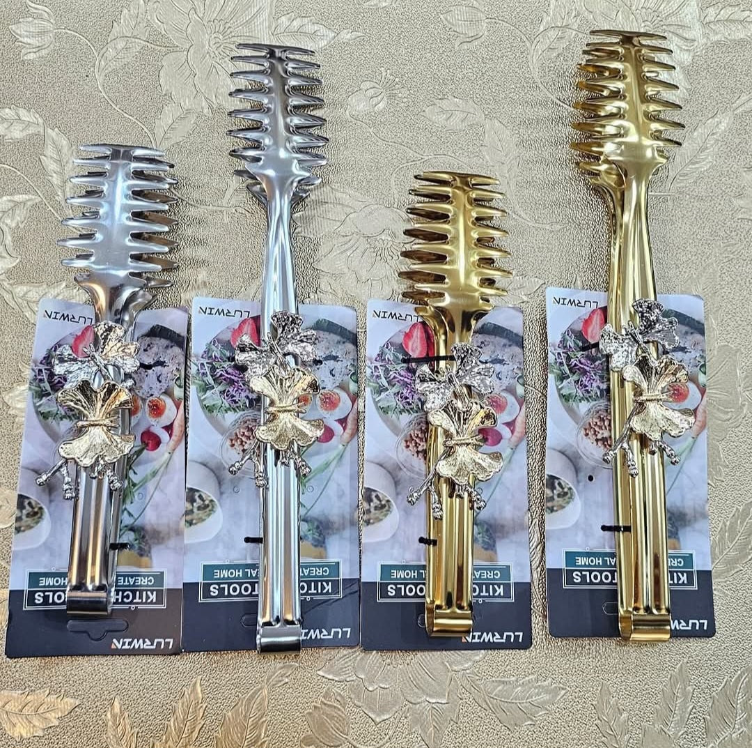 Golden and silver Tong