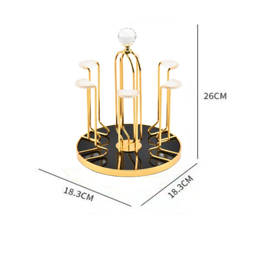 Rotatable Design Glass Holder