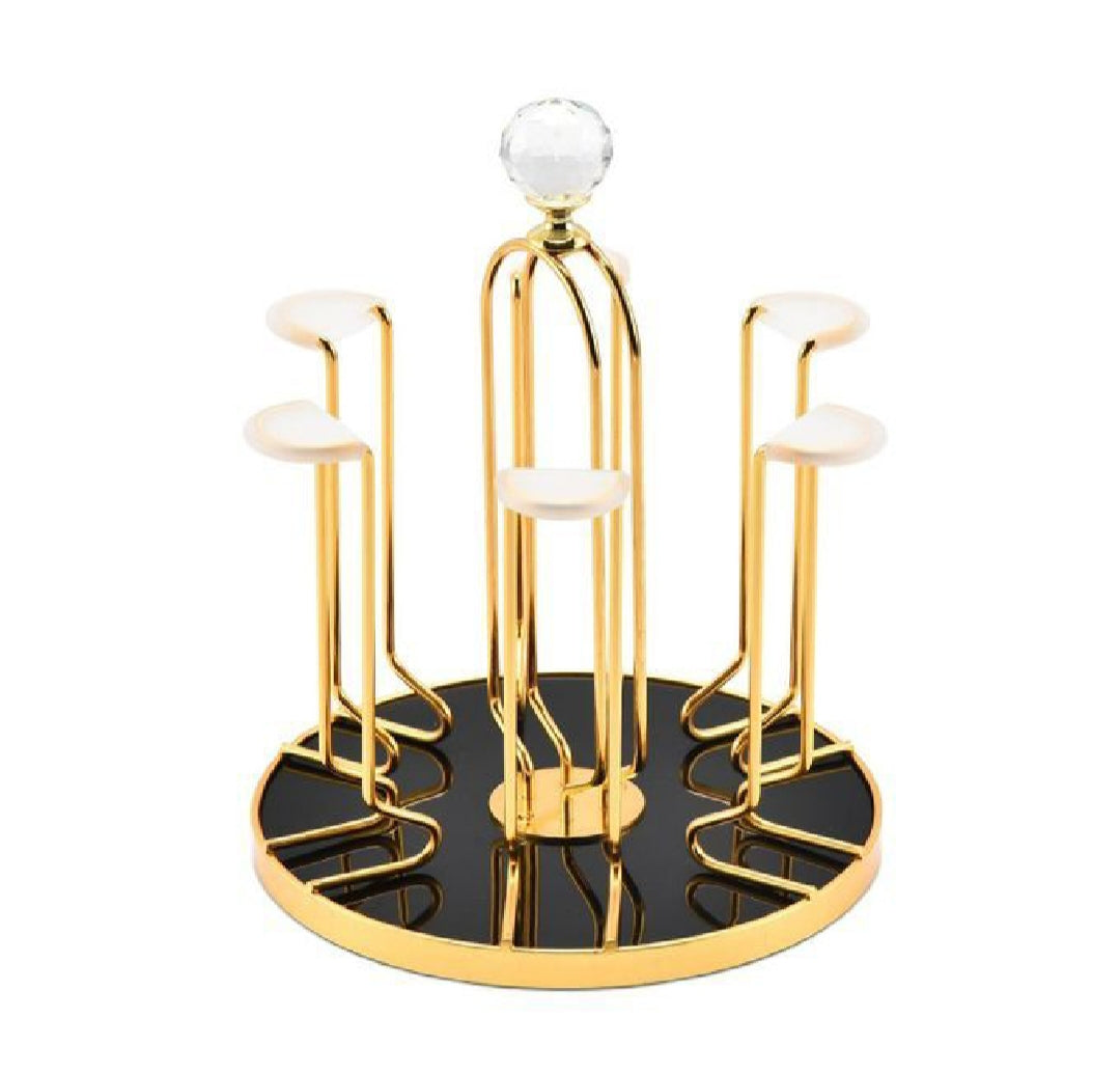 Rotatable Design Glass Holder
