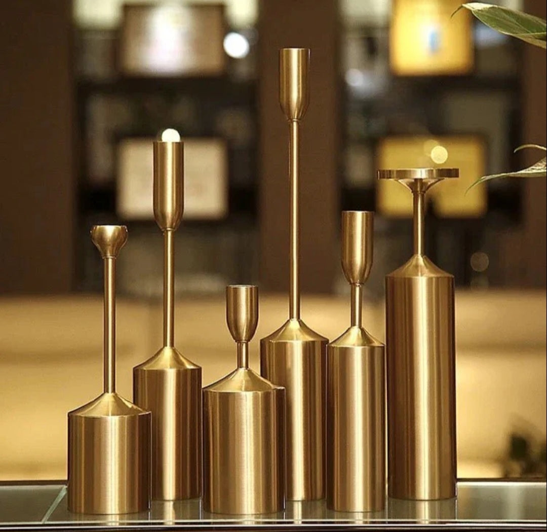 6 pcs Candle stand set